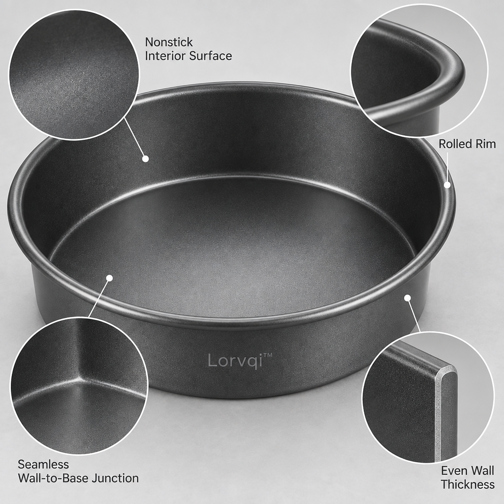 Lorvqi™ Nonstick Round Cake Baking Pan main image 03