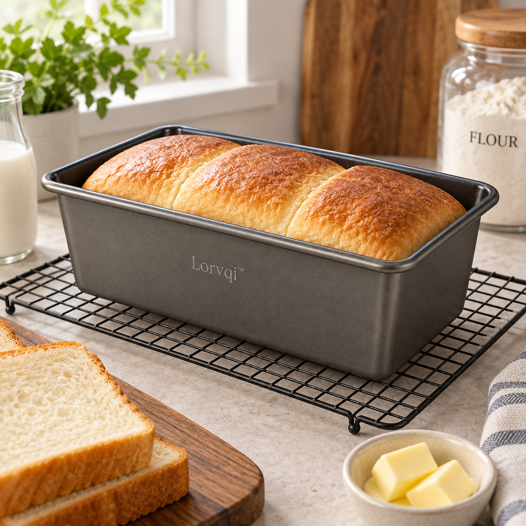 Lorvqi™ Thick Toast Bread Baking Pan main image 05
