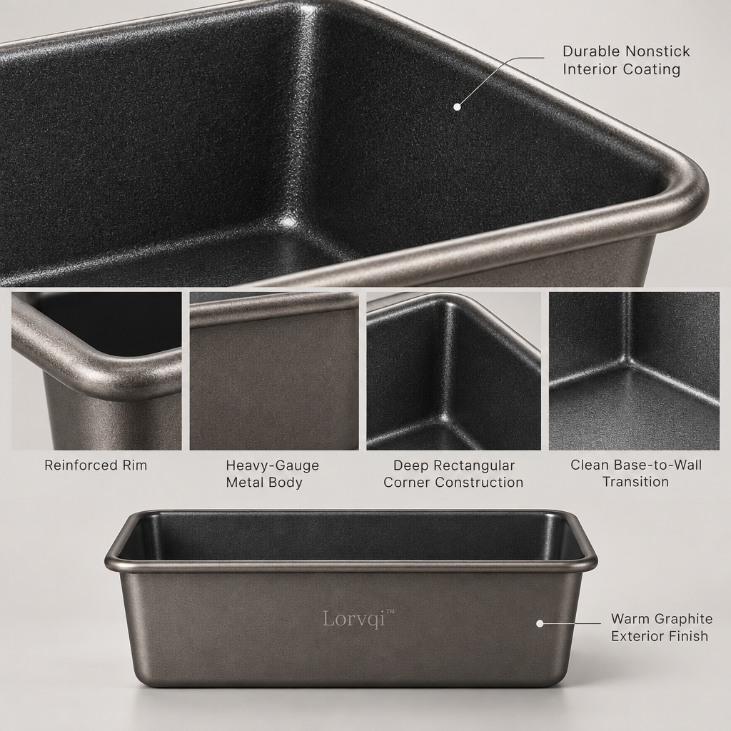 Lorvqi™ Thick Toast Bread Baking Pan main image 06