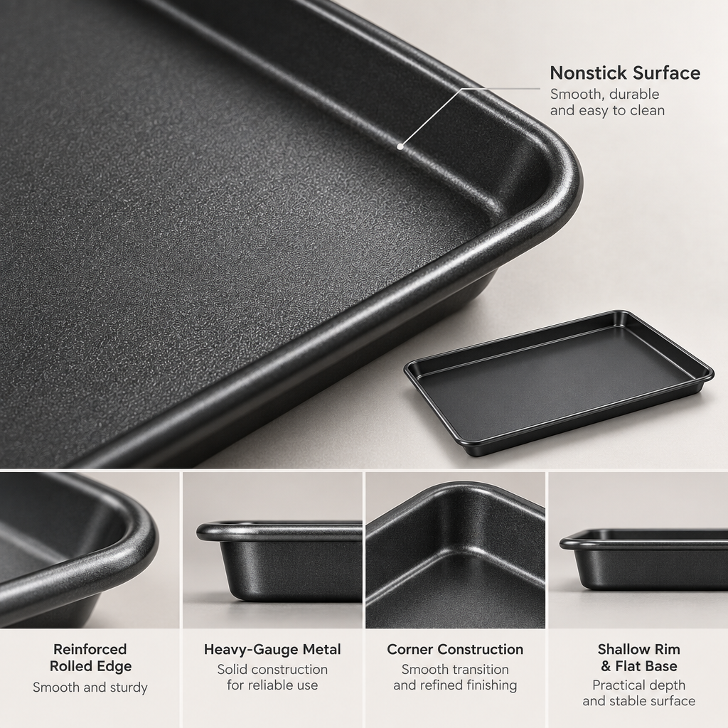 Lorvqi™ Thick Nonstick Baking Sheet main image 06