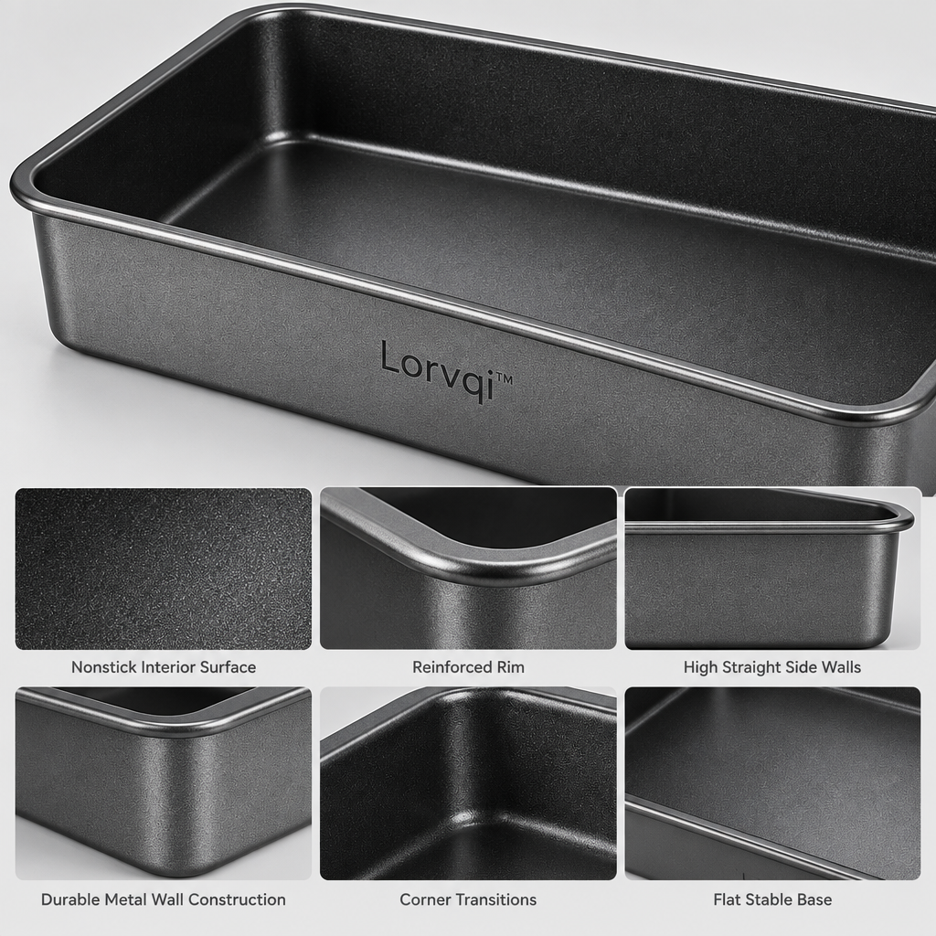 Lorvqi™ Multi-Purpose Deep Baking Tray main image 03
