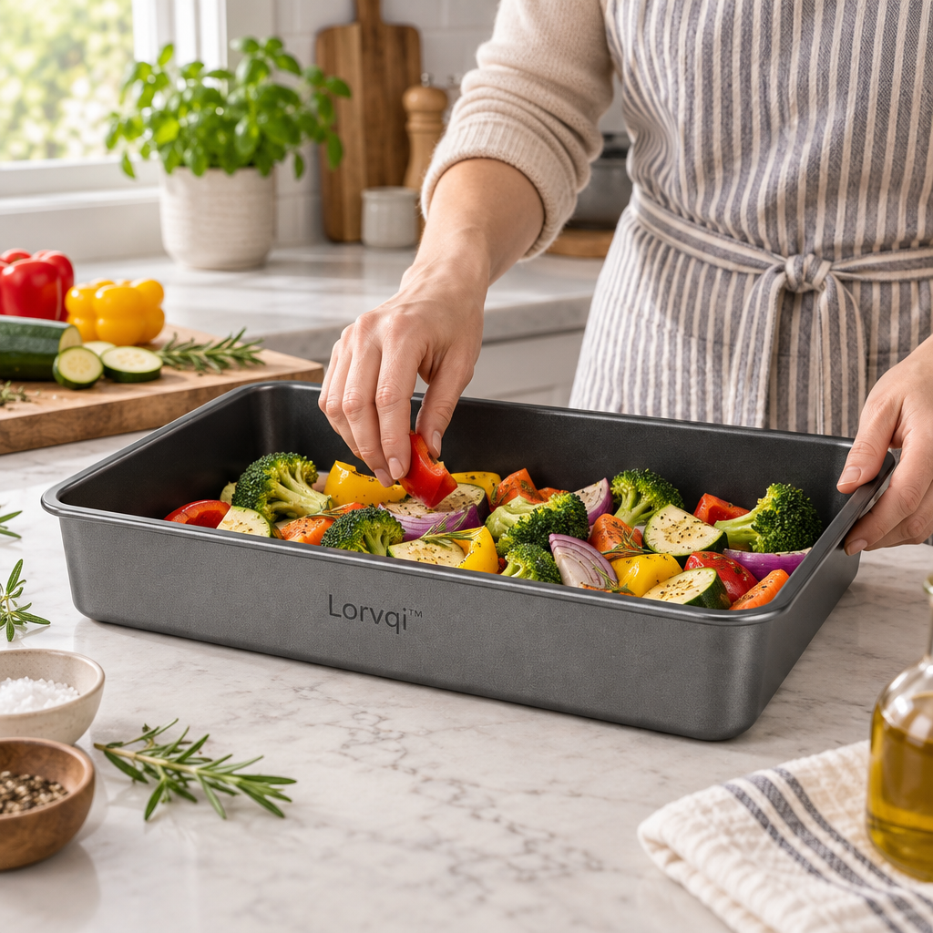 Lorvqi™ Multi-Purpose Deep Baking Tray main image 04