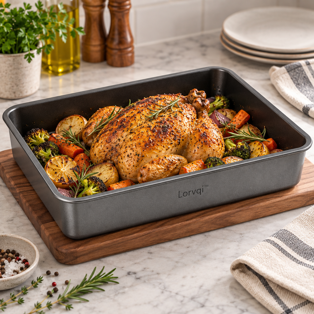 Lorvqi™ Multi-Purpose Deep Baking Tray main image 05