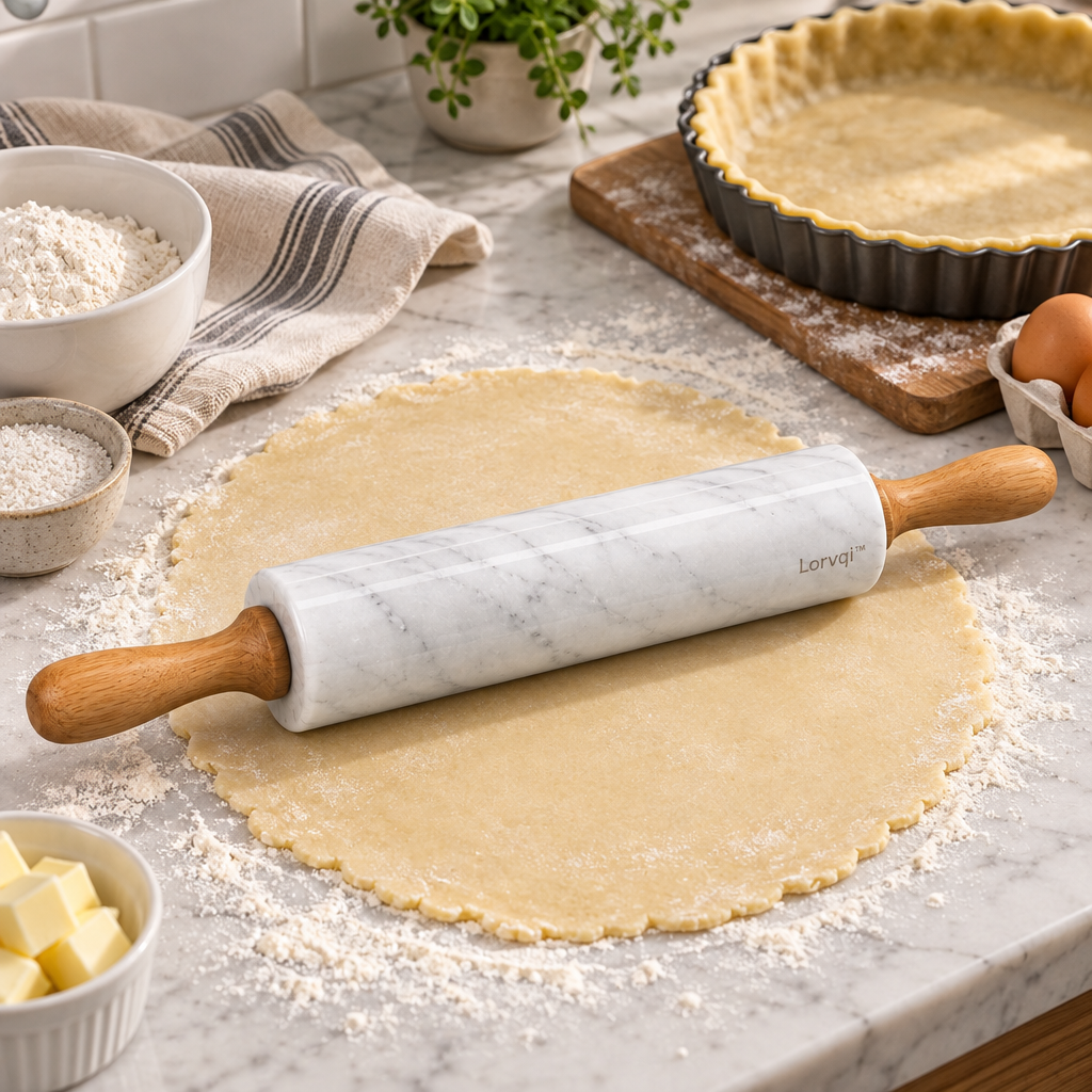 Lorvqi™ Marble Baking Rolling Pin main image 05