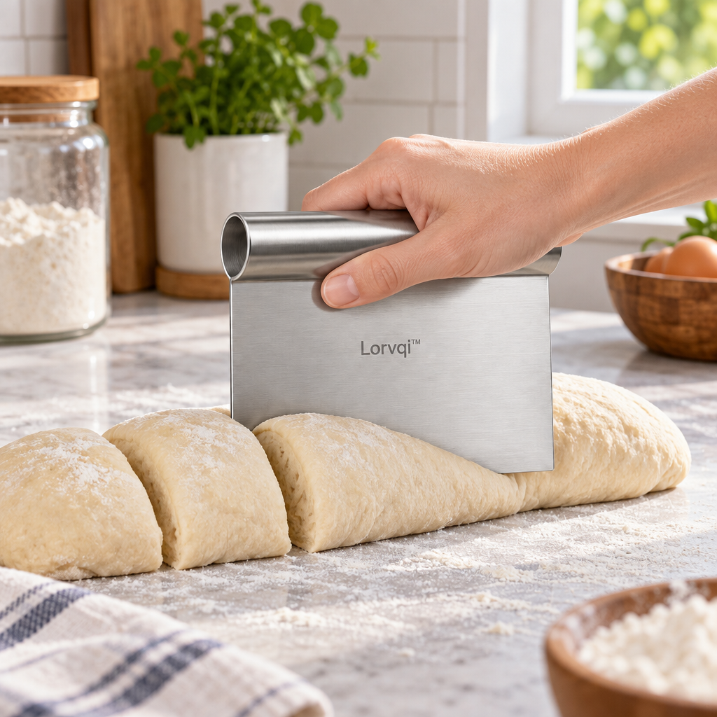 Lorvqi™ Stainless Steel Dough Cutter main image 04