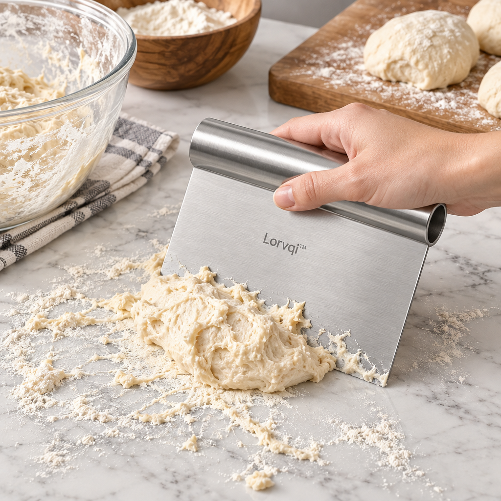 Lorvqi™ Stainless Steel Dough Cutter main image 05