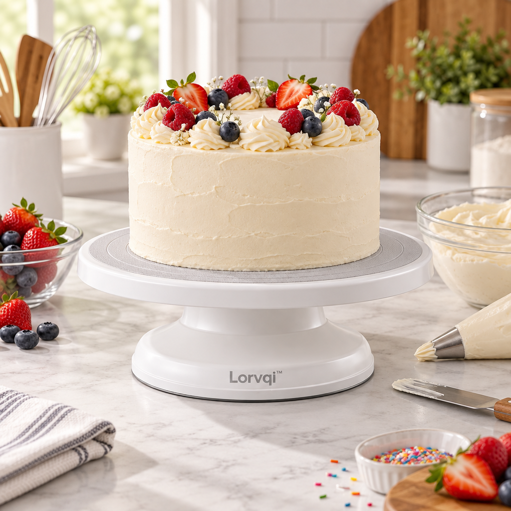 Lorvqi™ Rotating Cake Decorating Stand main image 02