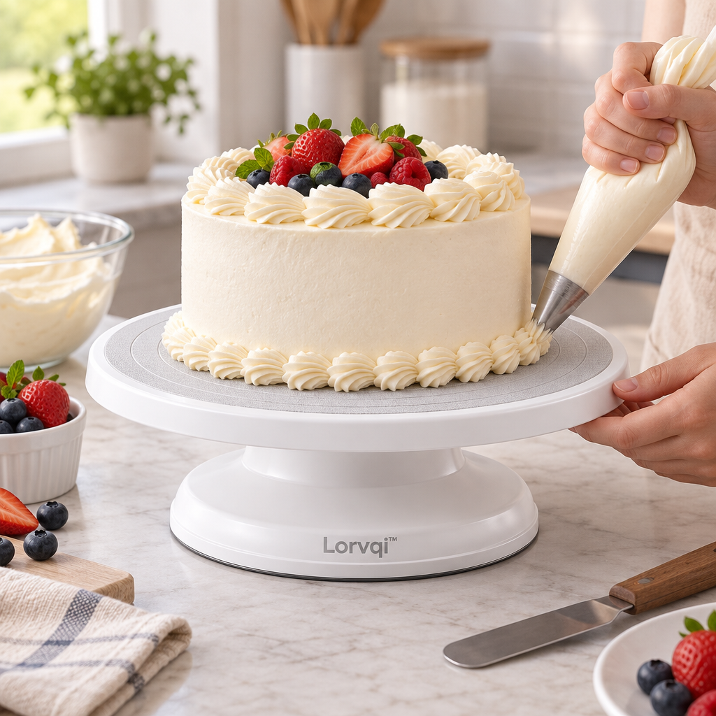 Lorvqi™ Rotating Cake Decorating Stand main image 05
