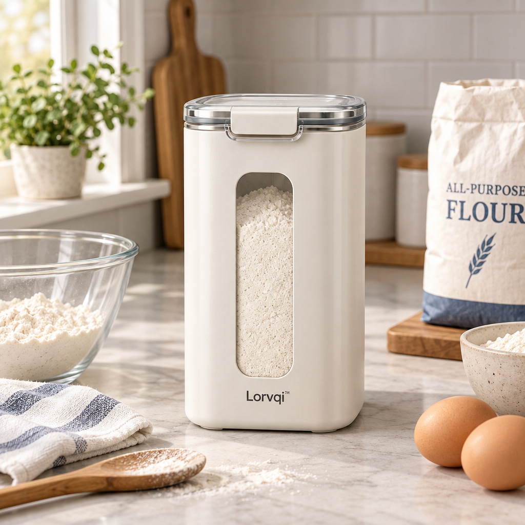 Lorvqi™ Large Airtight Flour Storage Canister main image 02