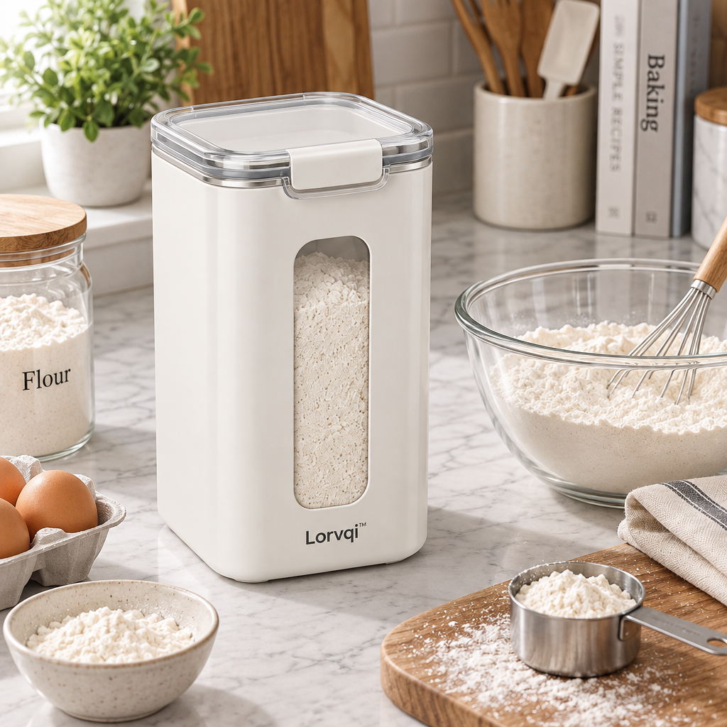 Lorvqi™ Large Airtight Flour Storage Canister main image 05